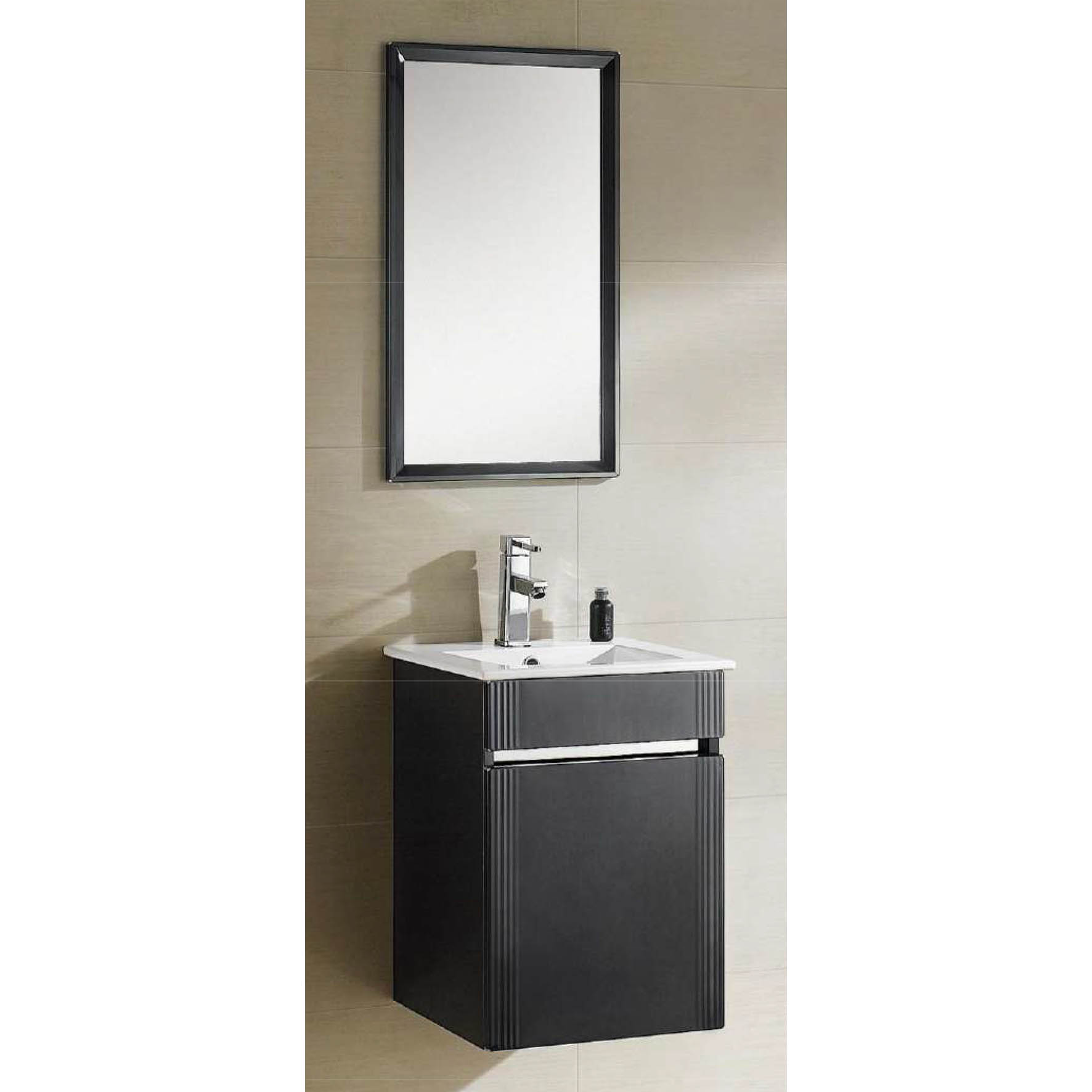 Zaffiro – Stainless Steel Vanity Cabinet with Built-In Basin – PHT-3001B-41