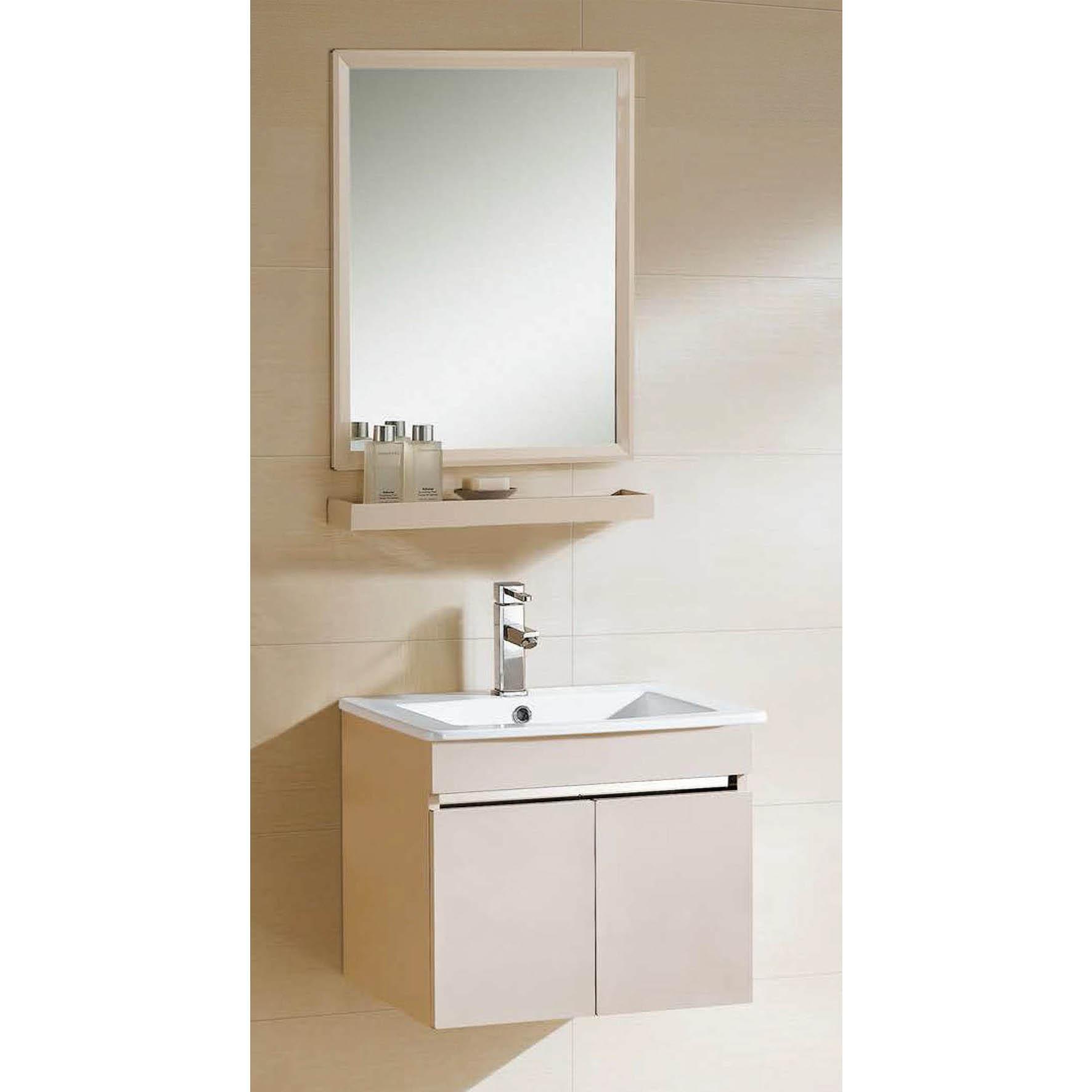Zaffiro – Stainless Steel Vanity Cabinet with Built-In Basin – PHT-8244H-54