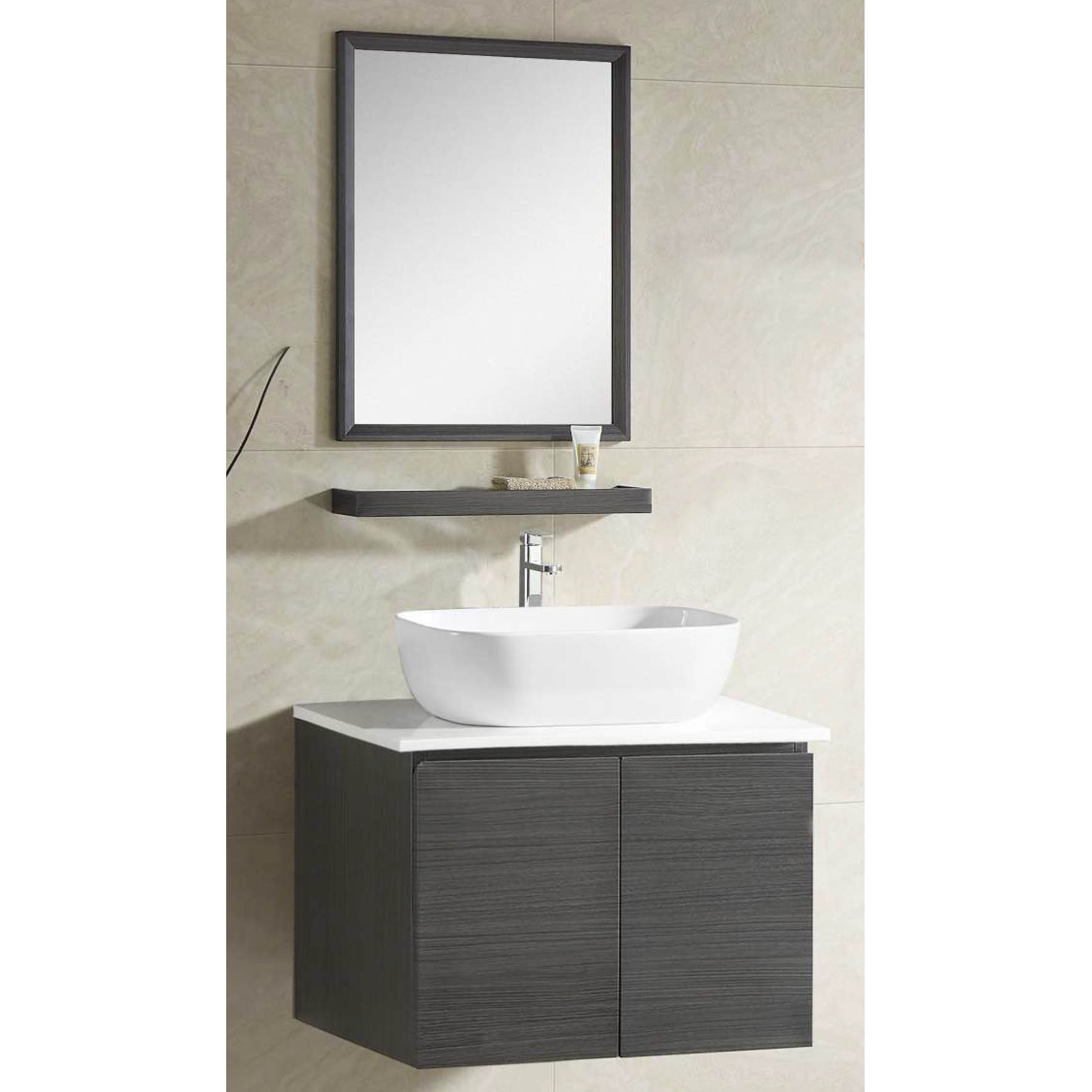 Zaffiro – Stainless Steel Vanity Cabinet with Solid Top – PHT-8270A-70