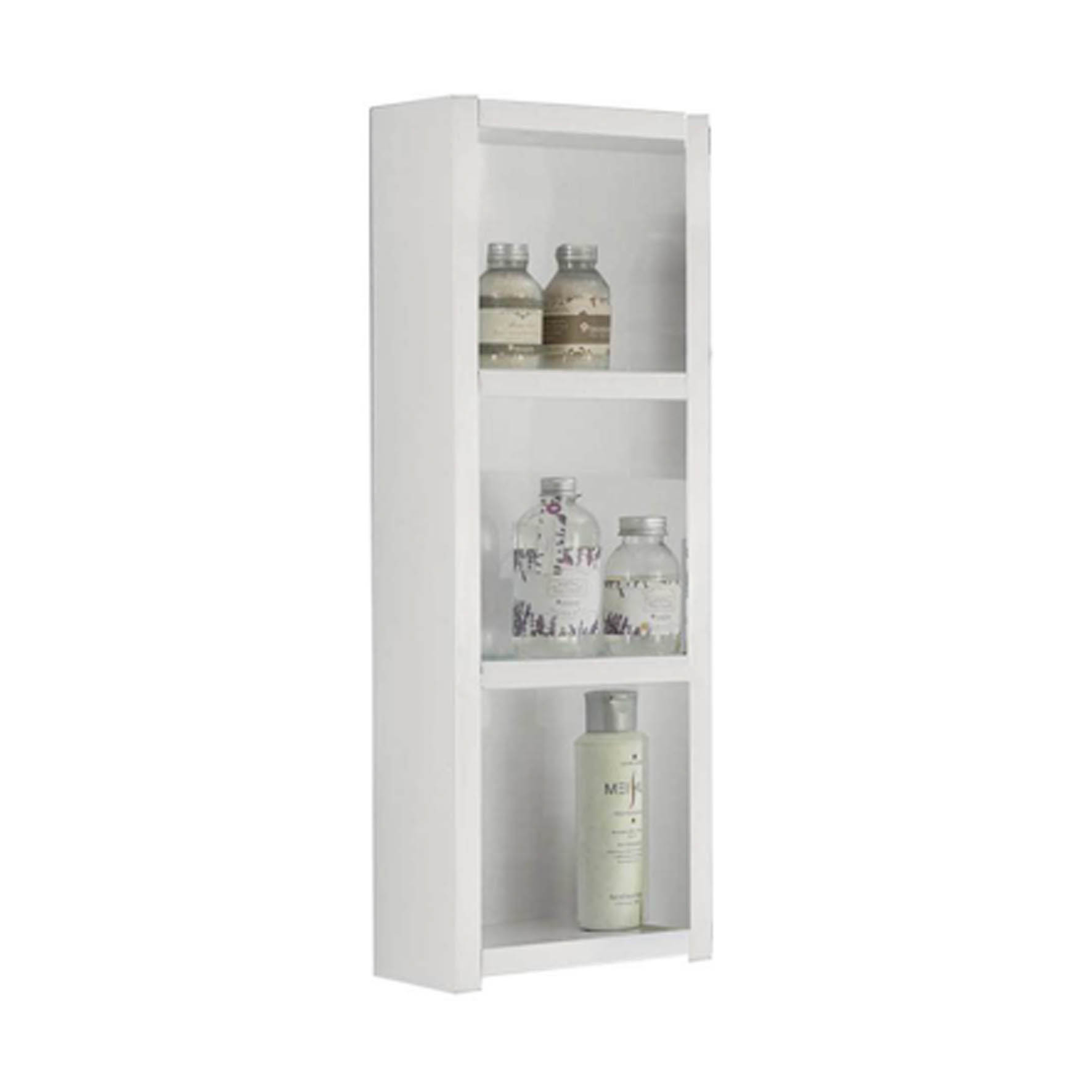 Zaffiro : Stainless Steel Wall Shelf (White) – PMC-2060W-D