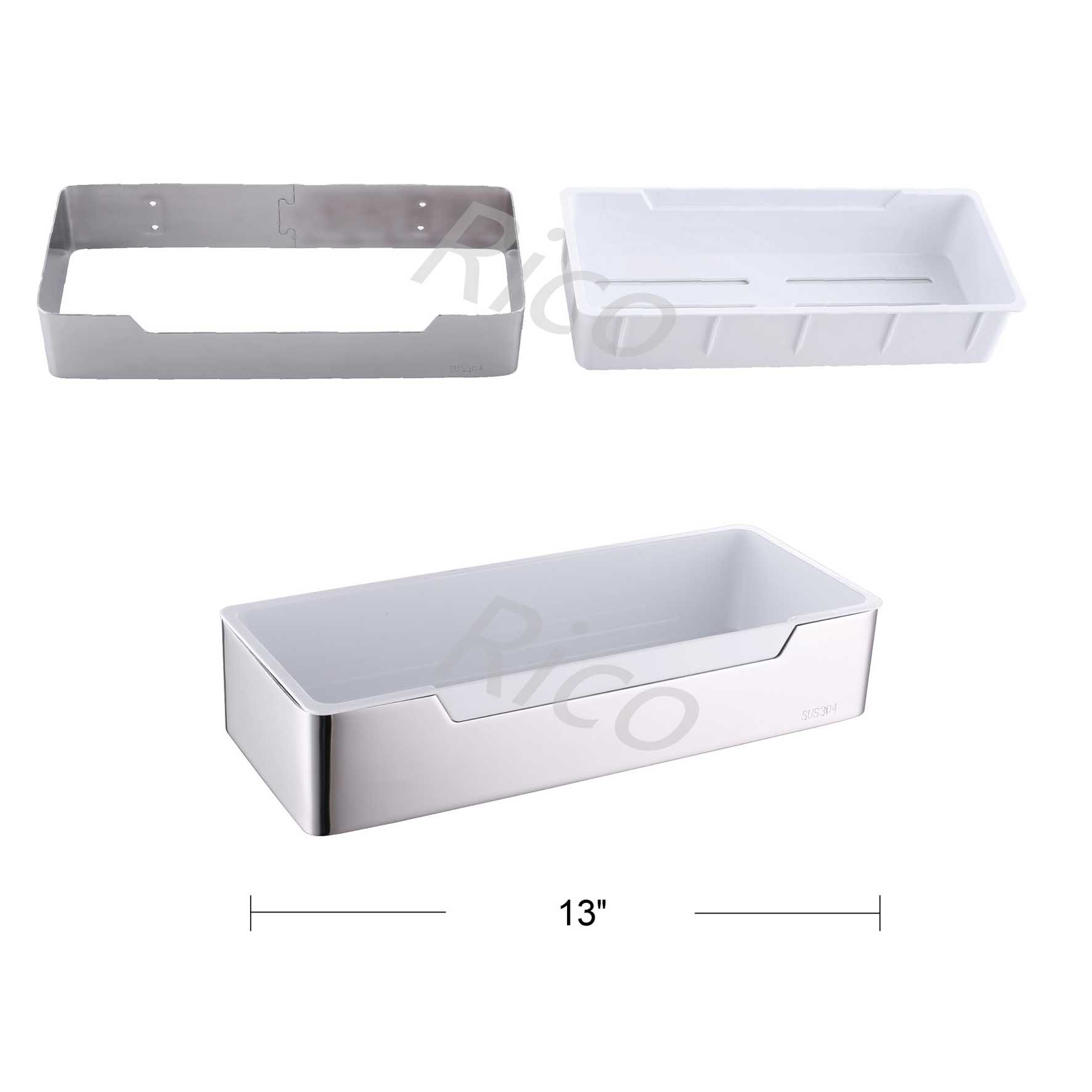 Rico : Stainless Steel Soap Basket – RICO-B11828