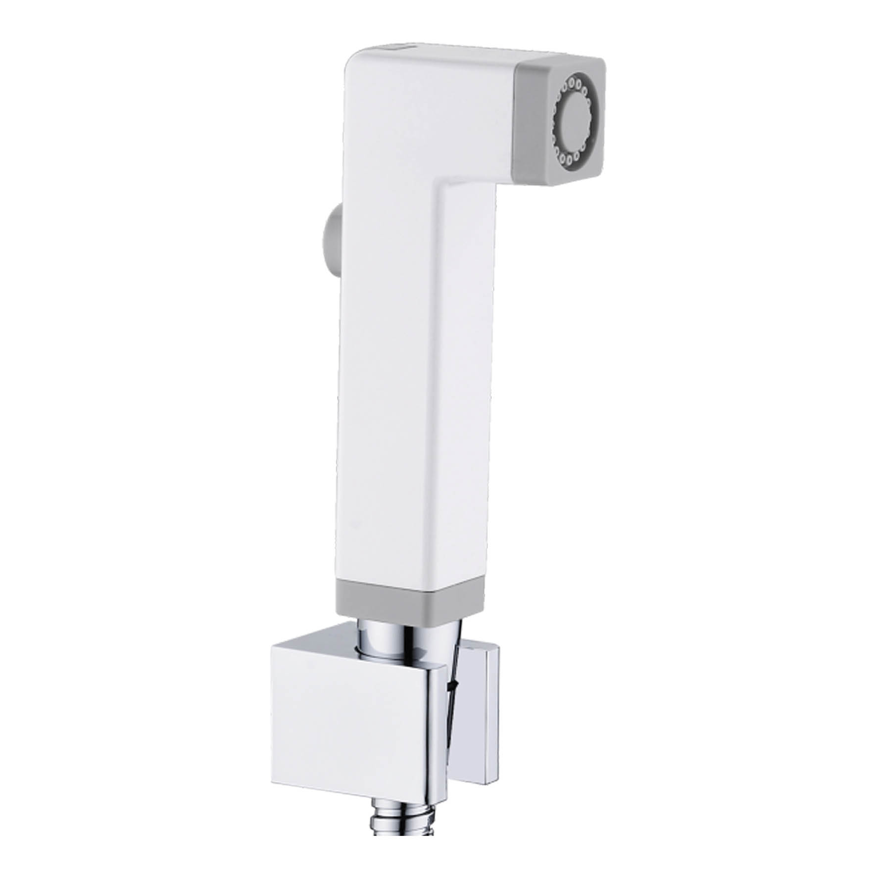 Rubine – Square Bidet Spray – RSP-FLUSSO-18-WH