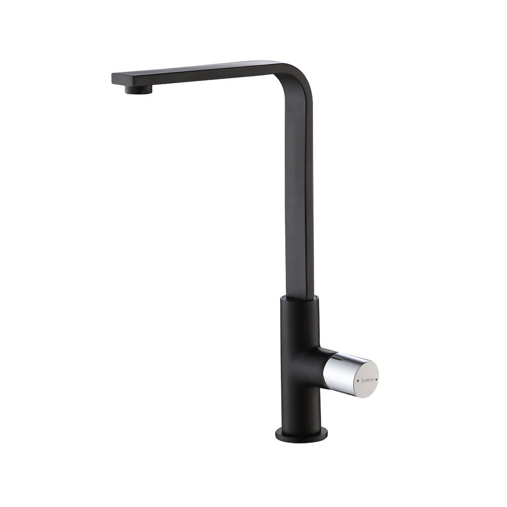 Rubine – Touchless Sink Mixer (Matt Black / Chrome) – BO-3147.BK.C