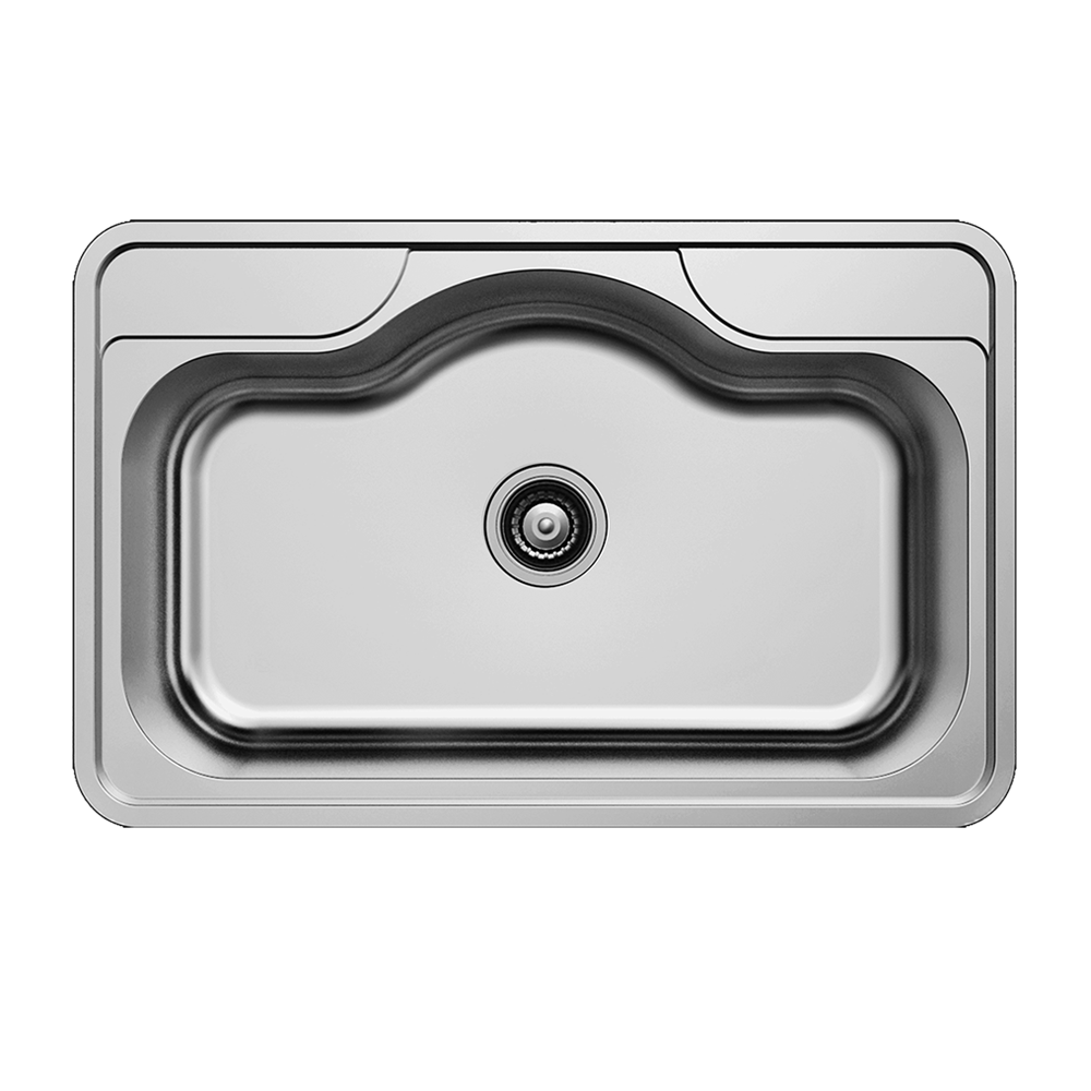 Rubine – 1 Bowl Stainless Steel Sink – JAX-610-85