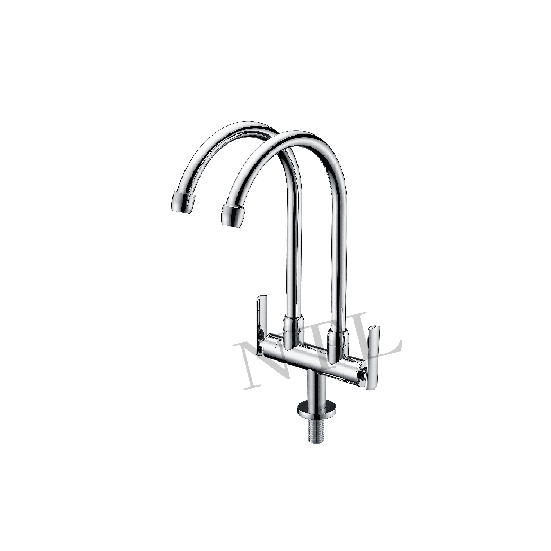 NTL – Dual Spout Sink Cold Tap – NTL-3025-C