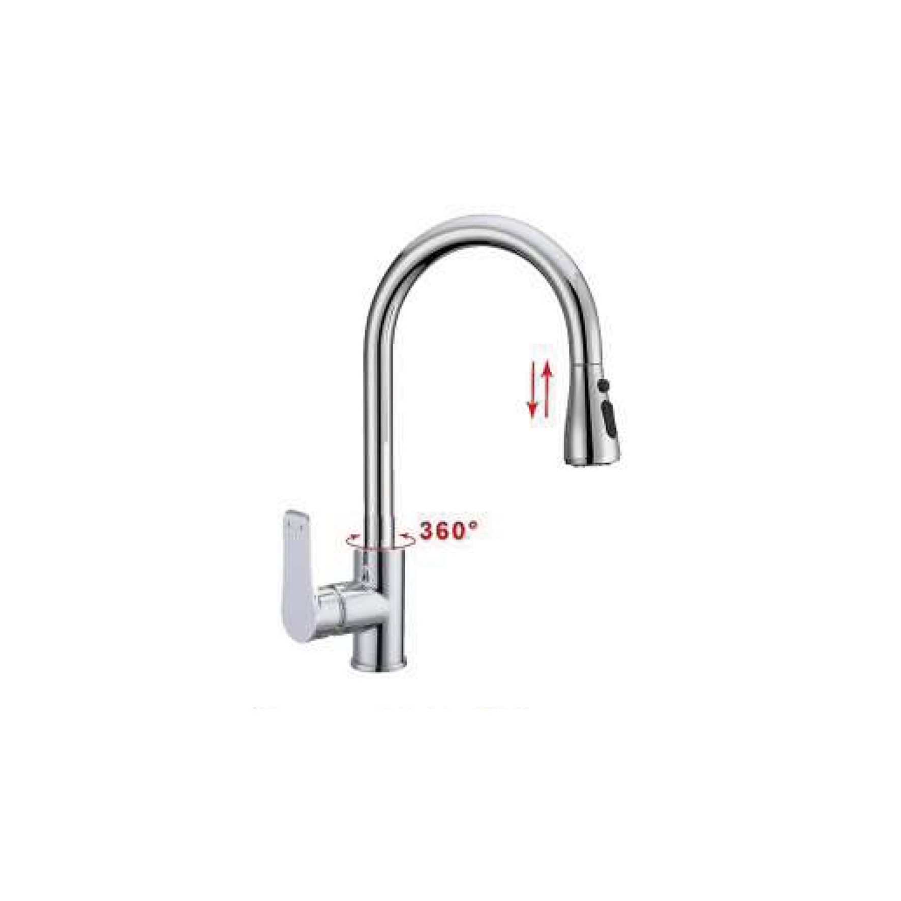 Zaffiro – Sink Mixer (Pull Out Spray)- PF-1304