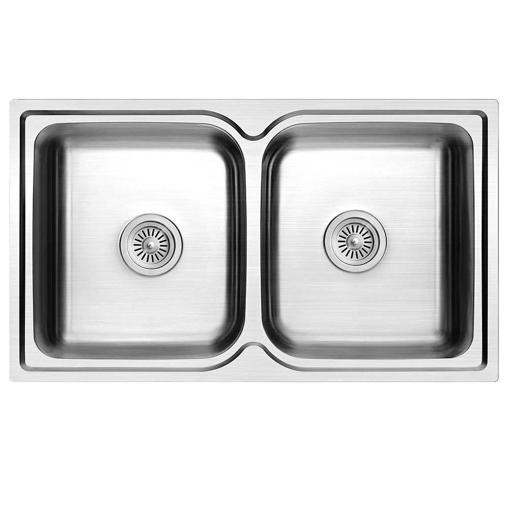 Rubine – 2Bowls Stainless Steel Sink – ZEX-820