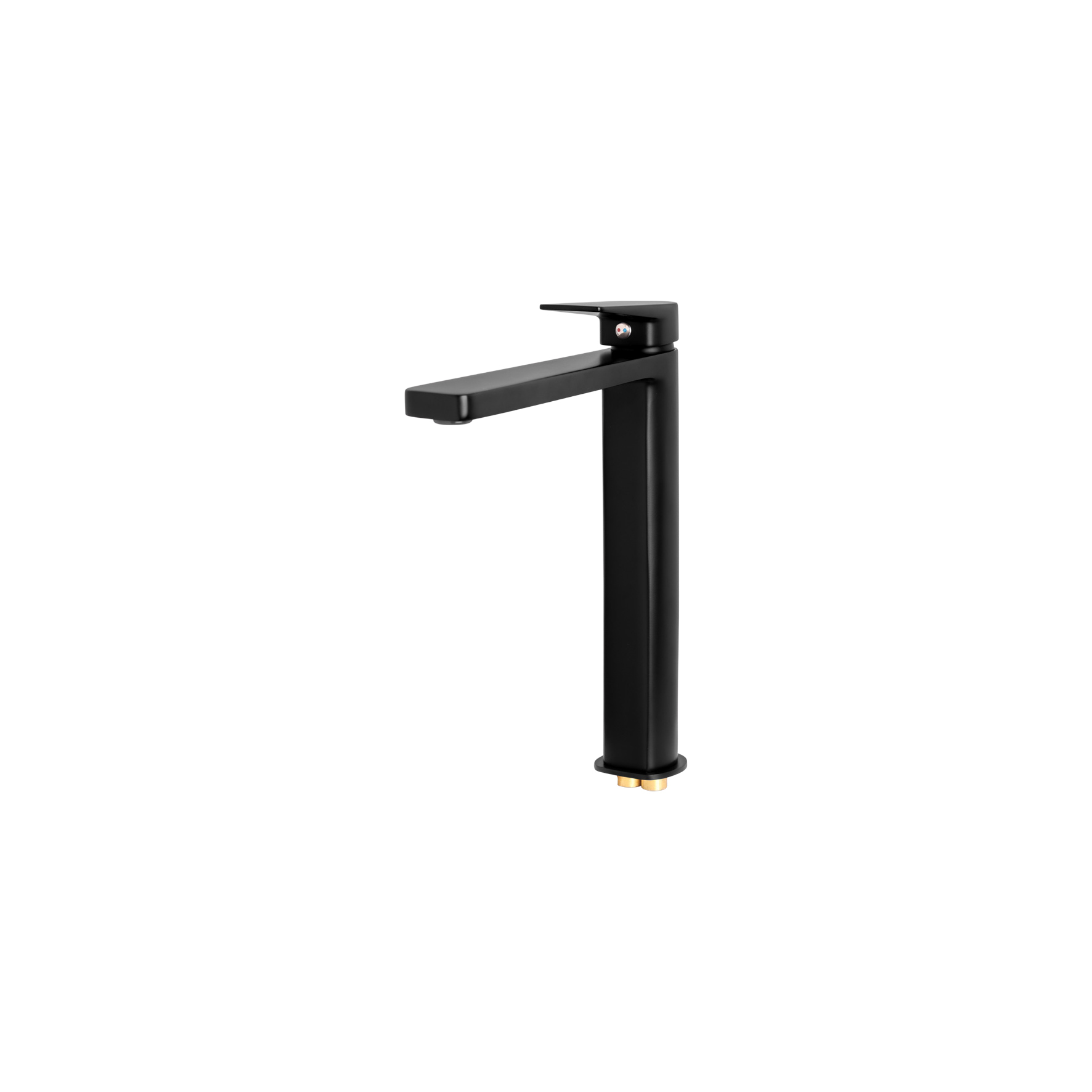 Rubine – Tall Basin Mixer (Electroplated Black) – RAZZO-4021LX-MB