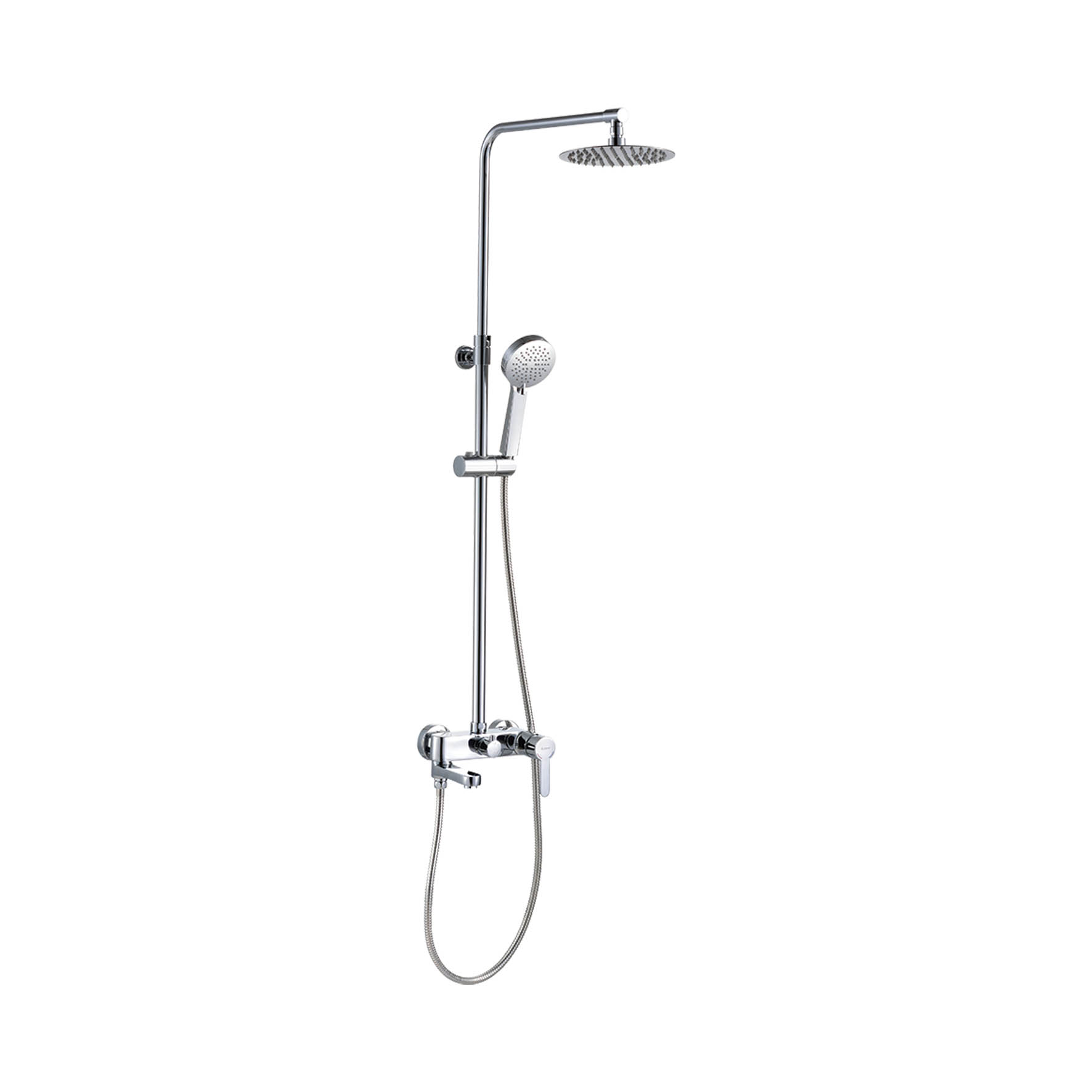 Rubine – Rain Shower Set – RSC-INOX-R8-3361R2-AF